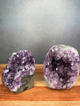 Load image into Gallery viewer, Tranquil Amethyst Geode Crystal Clusters