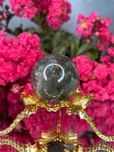 Load image into Gallery viewer, Transformation Garden Quartz Lodolite Crystal Sphere