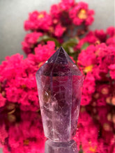 Load image into Gallery viewer, Peace Natural Amethyst Crystal Cupcake Tower Point