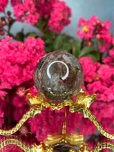 Load image into Gallery viewer, Natural Garden Quartz Lodolite Crystal Sphere
