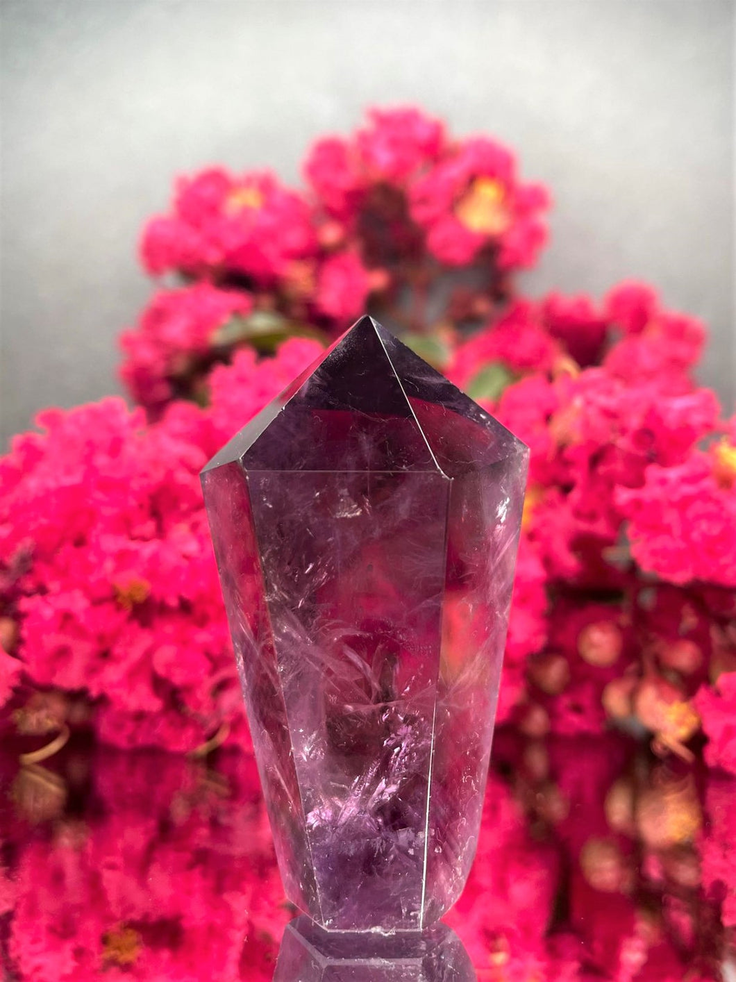 Beautiful Amethyst Crystal Cupcake Tower Point