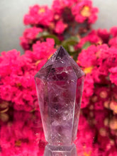 Load image into Gallery viewer, Peace Natural Amethyst Crystal Cupcake Tower Point