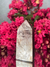 Load image into Gallery viewer, Beautiful Purple Mica Crystal Tower Point