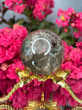 Load image into Gallery viewer, Clear Transparent Garden Quartz Lodolite Crystal Sphere
