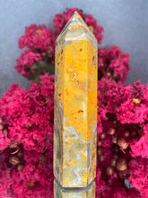 Load image into Gallery viewer, Beautiful Bumblebee Jasper Crystal Stone Tower Point