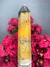 Load image into Gallery viewer, Bumblebee Jasper Crystal Stone Tower
