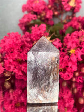 Load image into Gallery viewer, Natural Purple Mica Crystal Tower Point