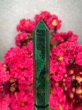 Load image into Gallery viewer, Protective High Quality Malachite Crystal Tower