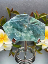 Load image into Gallery viewer, DISCOUNTED Natural Snowflake Fluorite Crystal Slab