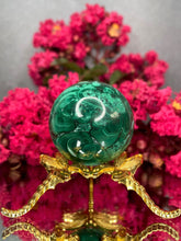 Load image into Gallery viewer, High Quality Malachite Crystal Sphere

