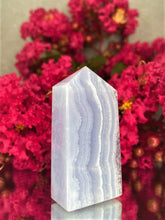 Load image into Gallery viewer, Stunning Blue Lace Agate Crystal Tower
