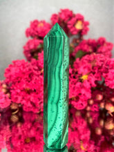 Load image into Gallery viewer, Stunning Natural Malachite Crystal Tower Point
