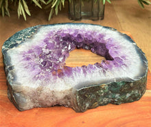 Load image into Gallery viewer, Self-Stand Amethyst Crystal Portal Cluster