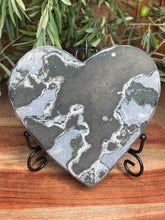 Load image into Gallery viewer, Beautiful Amethyst Crystal Cluster Heart