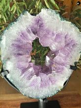 Load image into Gallery viewer, Stunning Amethyst Crystal Portal Cluster On Stand