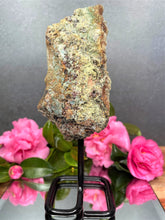 Load image into Gallery viewer, Pink Amethyst Crystal Geode With Druzy On Fixed Stand 49