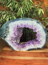 Load image into Gallery viewer, Self-Stand Amethyst Crystal Portal Cluster