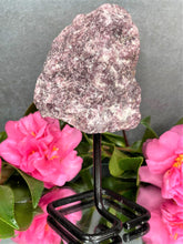 Load image into Gallery viewer, Stunning Lepidolite Stone Crystal On Fixed Stand
