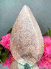 Load image into Gallery viewer, Exquisite Pink Amethyst Crystal Flame Freeform