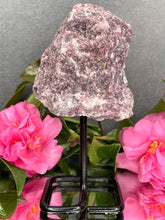 Load image into Gallery viewer, Stunning Lepidolite Stone Crystal On Fixed Stand
