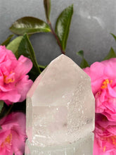 Load image into Gallery viewer, Raw Natural Clear Quartz Point Crystal With Imperfections
