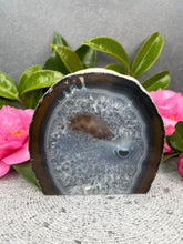 Load image into Gallery viewer, Beautiful Agate Crystal Quartz Slice