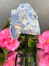 Load image into Gallery viewer, Natural Kyanite Crystal Rough Stone On Fixed Stand