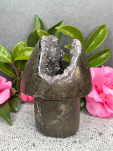 Load image into Gallery viewer, Beautiful Amethyst Cluster Crystal Mushroom