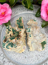 Load image into Gallery viewer, Stunning Pink Amethyst Geode Slab Pair