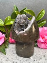 Load image into Gallery viewer, Beautiful Amethyst Cluster Crystal Mushroom