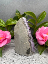 Load image into Gallery viewer, Polished Amethyst Geode Healing Crystal Cluster