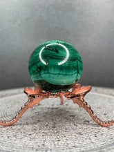 Load image into Gallery viewer, Natural Malachite Crystal Sphere Empathy