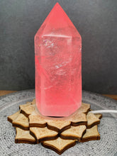 Load image into Gallery viewer, Lotus Shaped Wooden Base USB LED COLORFUL Light Display Lamp