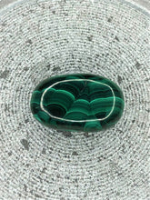 Load image into Gallery viewer, Beautiful Natural Malachite Crystal Palm Stone