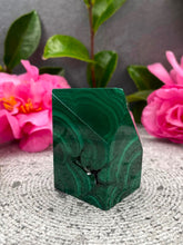 Load image into Gallery viewer, Natural Malachite Crystal Freeform Stone 008