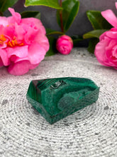 Load image into Gallery viewer, Natural Malachite Crystal Freeform Stone 004