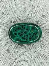 Load image into Gallery viewer, Natural Malachite Crystal Palm Stone Chakra Healing