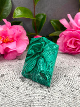 Load image into Gallery viewer, Natural Malachite Crystal Freeform Stone 006