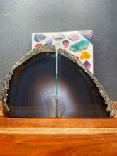 Load image into Gallery viewer, Natural Agate Crystal Bookend Pair For Home Décor