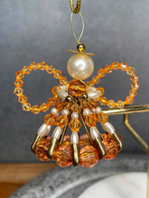 Load image into Gallery viewer, Hand-Made Safety Pin Beaded Angel