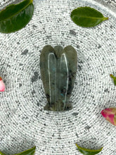 Load image into Gallery viewer, Stunning Labradorite Crystal Angel Carving