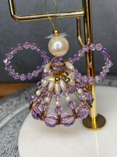 Load image into Gallery viewer, Hand-Made Safety Pin Beaded Angel