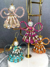 Load image into Gallery viewer, Hand-Made Safety Pin Beaded Angel