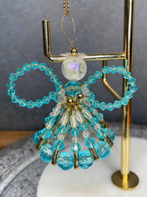 Load image into Gallery viewer, Hand-Made Safety Pin Beaded Angel