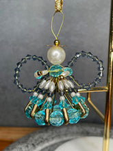 Load image into Gallery viewer, Hand-Made Safety Pin Beaded Angel