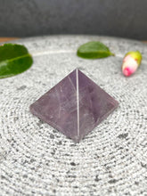 Load image into Gallery viewer, Amethyst Pyramid Crystal Carving
