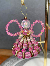 Load image into Gallery viewer, Hand-Made Safety Pin Beaded Angel