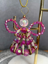 Load image into Gallery viewer, Hand-Made Safety Pin Beaded Angel