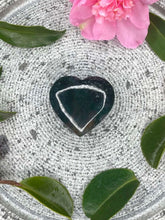 Load image into Gallery viewer, Moss Agate Crystal Love Heart 040