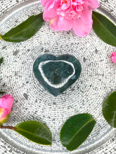 Load image into Gallery viewer, Moss Agate Crystal Love Heart 031